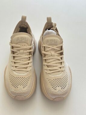 APL McLaren Hyspeed Sneakers in Beige